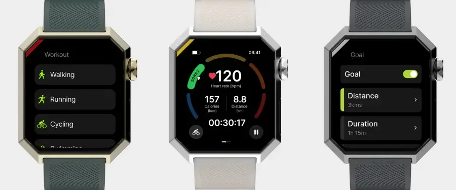 Anrac smartwatch Fitness and Wellness Tracking