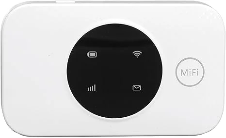 Mobile Wi Fi Hotspots, 300Mbps Portable Travel Router Supports 10 Users at The Same Time, 3000mAh, 4G Pocket Wi Fi Device for Secure Internet at Home or Everywhere You