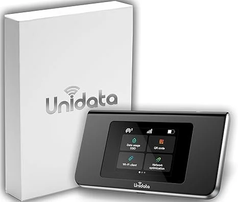 U30 Hotspot Device | Lightweight 4G LTE Mobile Hotspot | WiFi Hotspot | No SIM Required, Coverage in 140+ Countries | WiFi Box Preloaded 10GB US Data | Pocket WiFi | Travel WiFi |