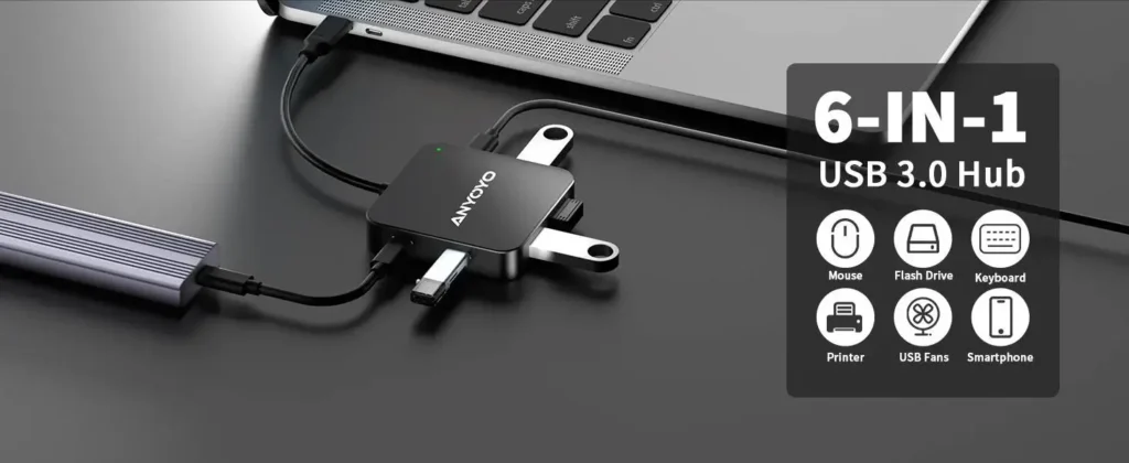Anyoyo USB-C Hub