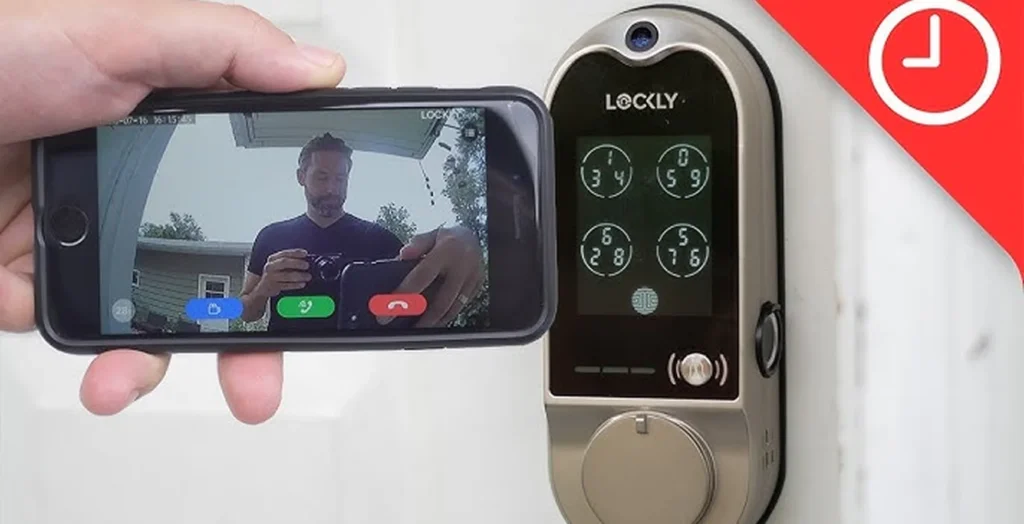 Lockly Vision Prestige Smart Lock with Video Display | GadgetRanks